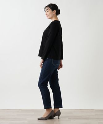 Leilian / レリアン フラワーロゴカットソー フラワーロゴカットソー | Leilian (Women)/レリアン | 三越
