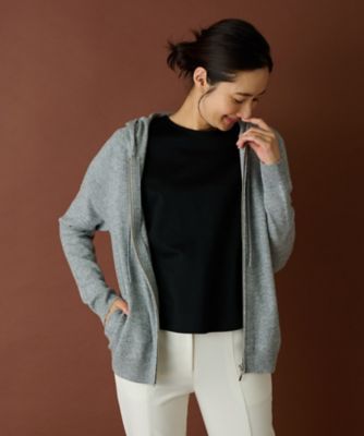 レリアン　タグ付未使用　ホワイトレーベルニット　ウール　ライトグレー系 レリアン タグ付未使用 ホワイトレーベルニット ウール ライトグレー系