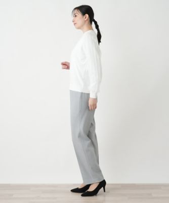センタープレスパンツ【Ｌｅｉｌｉａｎ　ＷＨＩＴＥ　ＬＡＢＥＬ】