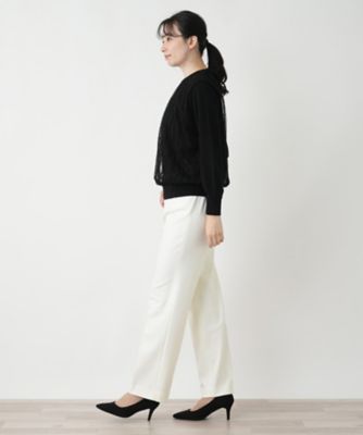 センタープレスパンツ【Ｌｅｉｌｉａｎ　ＷＨＩＴＥ　ＬＡＢＥＬ】