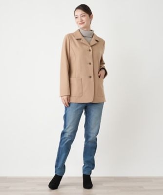 オープンカラージャケット【Ｌｅｉｌｉａｎ　ＷＨＩＴＥ　ＬＡＢＥＬ】