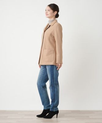 オープンカラージャケット【Ｌｅｉｌｉａｎ　ＷＨＩＴＥ　ＬＡＢＥＬ】