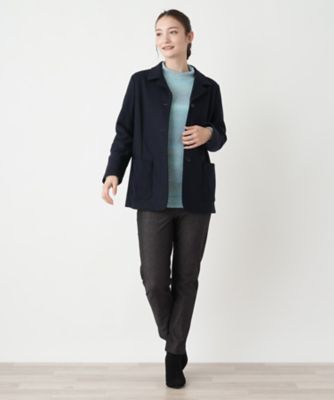 オープンカラージャケット【Ｌｅｉｌｉａｎ　ＷＨＩＴＥ　ＬＡＢＥＬ】
