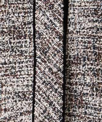 ラメツイードノーカラージャケット【セレモニー】【Ｌｅｉｌｉａｎ　ＷＨＩＴＥ　ＬＡＢＥＬ】