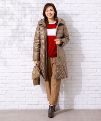 ダウンコート【Ｌｅｉｌｉａｎ　ＷＨＩＴＥ　ＬＡＢＥＬ】