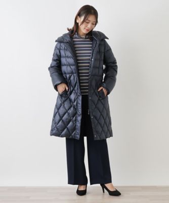 ダウンコート【Ｌｅｉｌｉａｎ　ＷＨＩＴＥ　ＬＡＢＥＬ】