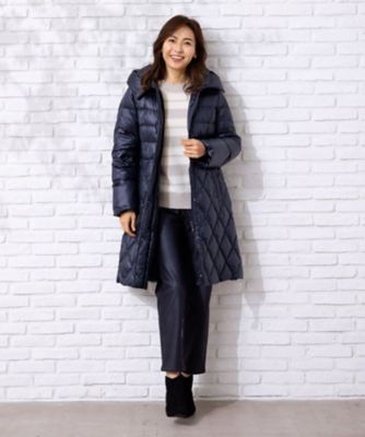 ＜Leilian (Women)＞ダウンコート【Ｌｅｉｌｉａｎ　ＷＨＩＴＥ　ＬＡＢＥＬ】
