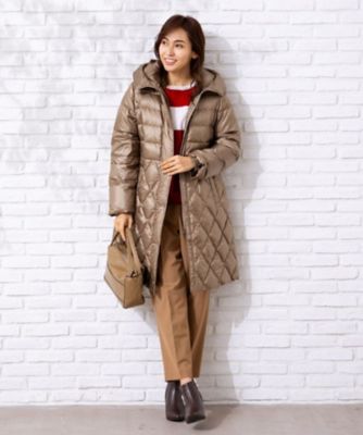 ダウンコート【Ｌｅｉｌｉａｎ　ＷＨＩＴＥ　ＬＡＢＥＬ】