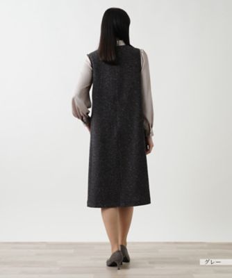 ジャンパースカート【Ｌｅｉｌｉａｎ　ＷＨＩＴＥ　ＬＡＢＥＬ】