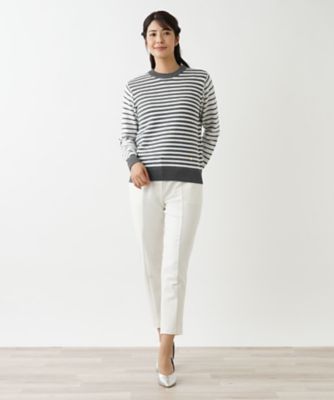 ストレッチスリムパンツ【Ｌｅｉｌｉａｎ　ＷＨＩＴＥ　ＬＡＢＥＬ】