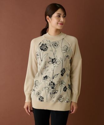 ＜Leilian (Women)＞セーター【ＲＯＣＨＡＳ　Ｐｒｅｍｉｅｒｅ】