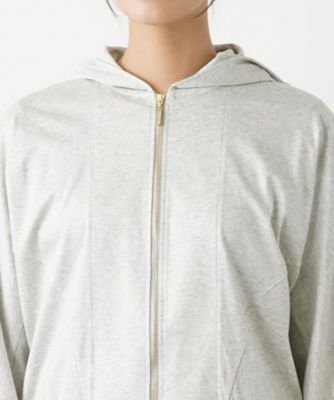 ジップパーカーカーディガン【Ｌｅｉｌｉａｎ　ＷＨＩＴＥ　ＬＡＢＥＬ】