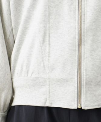 ジップパーカーカーディガン【Ｌｅｉｌｉａｎ　ＷＨＩＴＥ　ＬＡＢＥＬ】