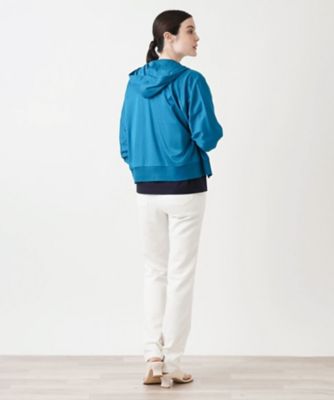 ジップパーカーカーディガン【Ｌｅｉｌｉａｎ　ＷＨＩＴＥ　ＬＡＢＥＬ】