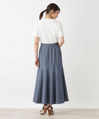 ネックビジュー半袖カットソー【ＴＨＥ　ＮＥＷ】【Ｌｅｉｌｉａｎ　ＷＨＩＴＥ　ＬＡＢＥＬ】