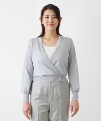 カシュクールセーター