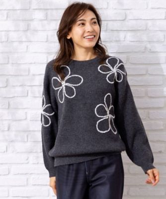 セーター【ＭＵＳＥ　ＢＹ　ＲＯＣＨＡＳ　Ｐｒｅｍｉｅｒｅ】