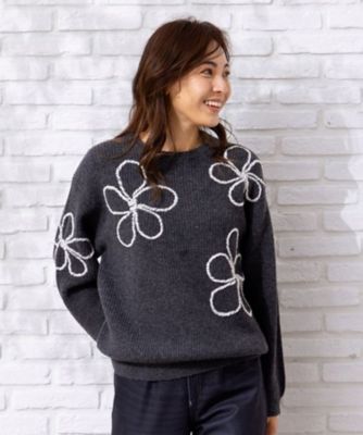 セーター【ＭＵＳＥ　ＢＹ　ＲＯＣＨＡＳ　Ｐｒｅｍｉｅｒｅ】