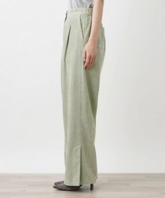 コーデュロイワイドパンツ【ＴＨＥ　ＮＥＷ】【Ｌｅｉｌｉａｎ　ＷＨＩＴＥ　ＬＡＢＥＬ】
