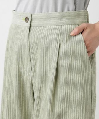 コーデュロイワイドパンツ【ＴＨＥ　ＮＥＷ】【Ｌｅｉｌｉａｎ　ＷＨＩＴＥ　ＬＡＢＥＬ】