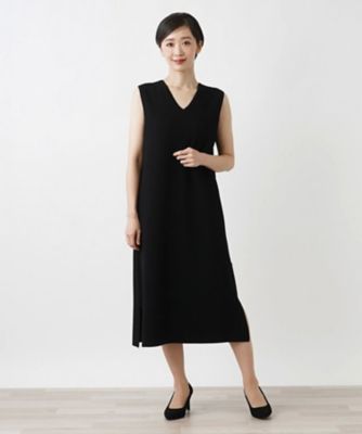 ノースリーブロングワンピース