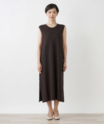 ノースリーブロングワンピース