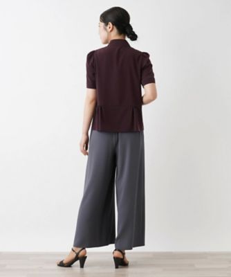 半そでブラウス
