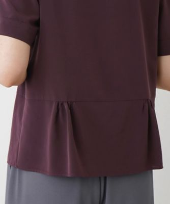 半そでブラウス