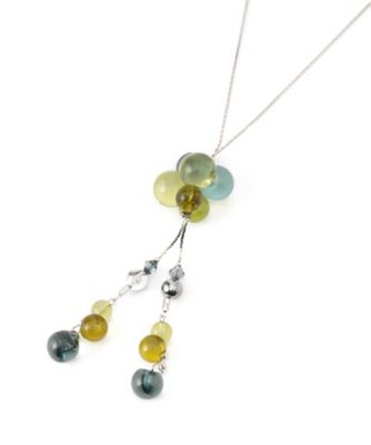 Leilian (Women)/レリアン ロングネックレス 44オリーブ 【三越伊勢丹/公式】