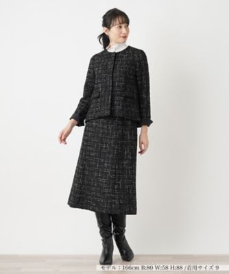＜BOURGE (Women)＞ツイードスーツ
