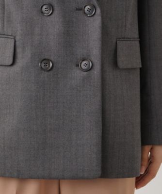 ヘリンボーンダブルジャケット | BOURGE (Women)/ブールジュ