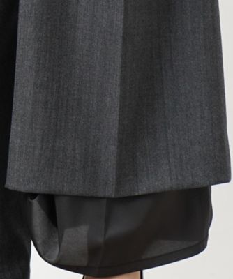 ヘリンボーンワイドパンツ