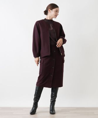 ブルゾン【Ｌｅｉｌｉａｎ　ＷＨＩＴＥ　ＬＡＢＥＬ】