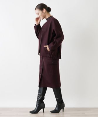 ブルゾン【Ｌｅｉｌｉａｎ　ＷＨＩＴＥ　ＬＡＢＥＬ】