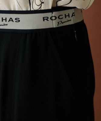 【ＲＯＣＨＡＳ　Ｐｒｅｍｉｅｒｅ】スリット入りパンツ