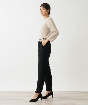 【ＲＯＣＨＡＳ　Ｐｒｅｍｉｅｒｅ】スリット入りパンツ