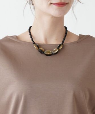 ＜Leilian (Women)＞バイカラーネックレス