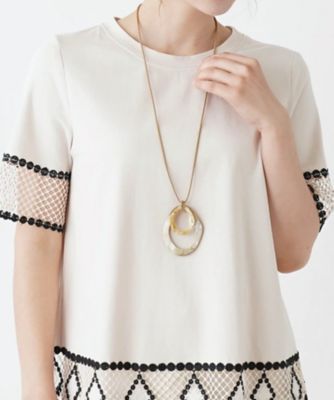 ＜Leilian (Women)＞２フープペンダント