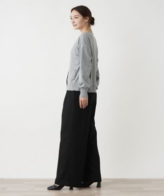 ツータックワイドパンツ【ＴＨＥ　ＮＥＷ】【Ｌｅｉｌｉａｎ　ＷＨＩＴＥ　ＬＡＢＥＬ】