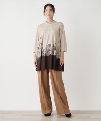 ツータックワイドパンツ【ＴＨＥ　ＮＥＷ】【Ｌｅｉｌｉａｎ　ＷＨＩＴＥ　ＬＡＢＥＬ】