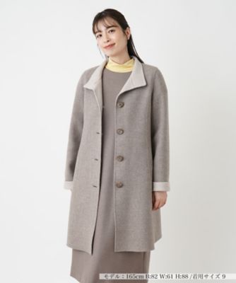 ＜Leilian (Women)＞スタンドカラーコート