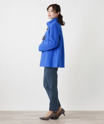 【レリアン】スタンドカラー　アウター 切替スタンドカラーコート | Leilian (Women)/レリアン | 三越