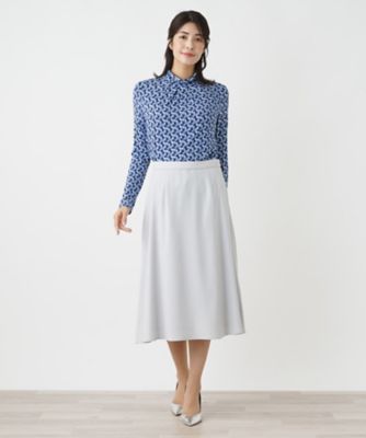 プリントハイネックカットソー | Leilian (Women)/レリアン | 三越