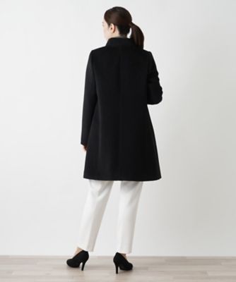 アルパカ混スタンドカラーコート | Leilian (Women)/レリアン | 三越
