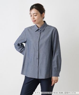 ＜Leilian (Women)＞シャツブラウス【Ｌｅｉｌｉａｎ　ＷＨＩＴＥ　ＬＡＢＥＬ】