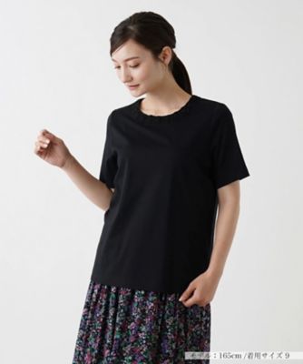 クルーネックカットソー【Leilian WHITE LABEL