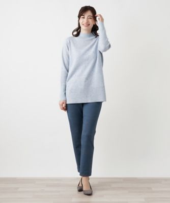 カシミヤハイネックニット
