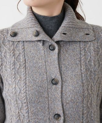 カシミヤニットカーディガン