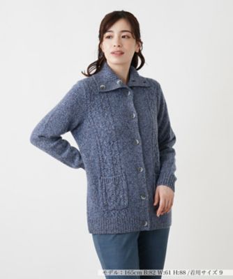 カシミヤニットカーディガン