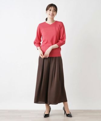 洗えるセーターアンサンブル【ＴＨＥ　ＮＥＷ】【Ｌｅｉｌｉａｎ　ＷＨＩＴＥ　ＬＡＢＥＬ】